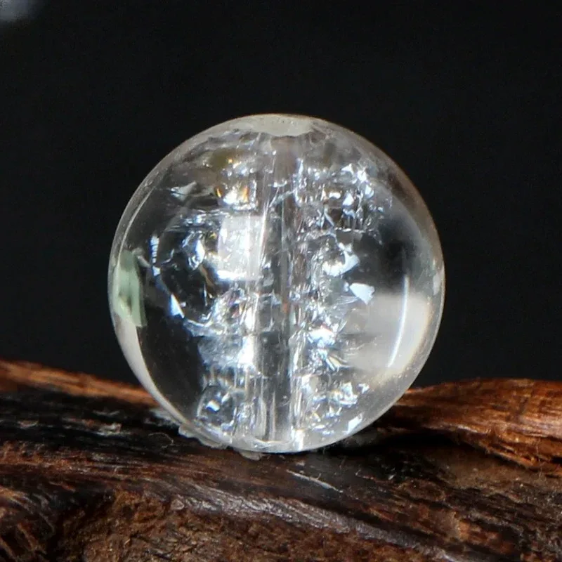 7A Natural Himalayan White Crystal Single Bead DIY Crystal Accessory