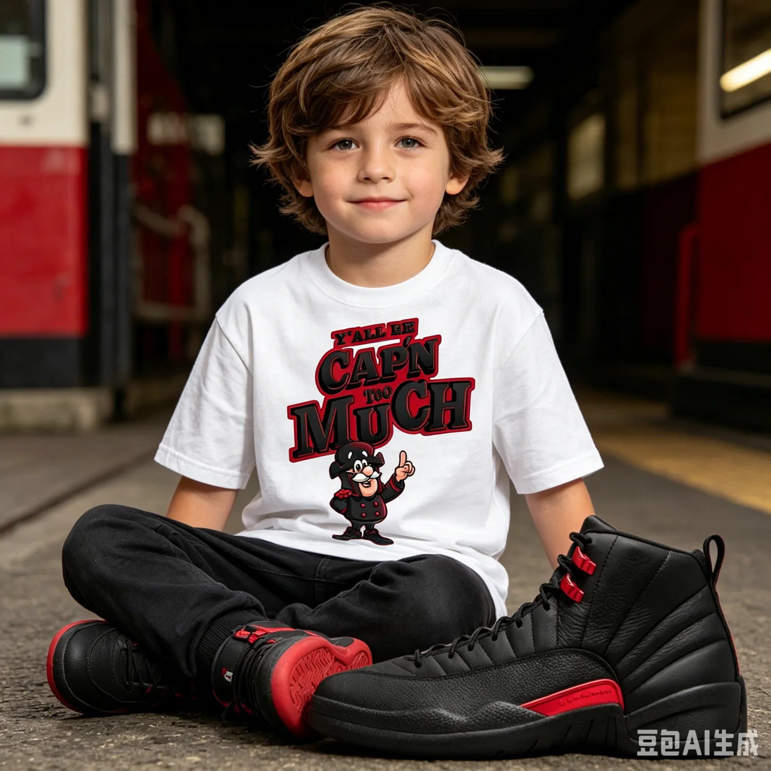 Camiseta a juego con Air Jordan 12 Retro Bloodline, Camiseta a juego con Jordan 12 Bloodline, Camiseta negra a juego con Jordan 12 Retro Bloodline