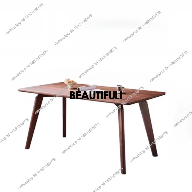 H Design Square Dining Tables Wood Sets Restaurant Nordic Modern Kitchen Dining Tables Home Center Juegos De Comedor Furniture