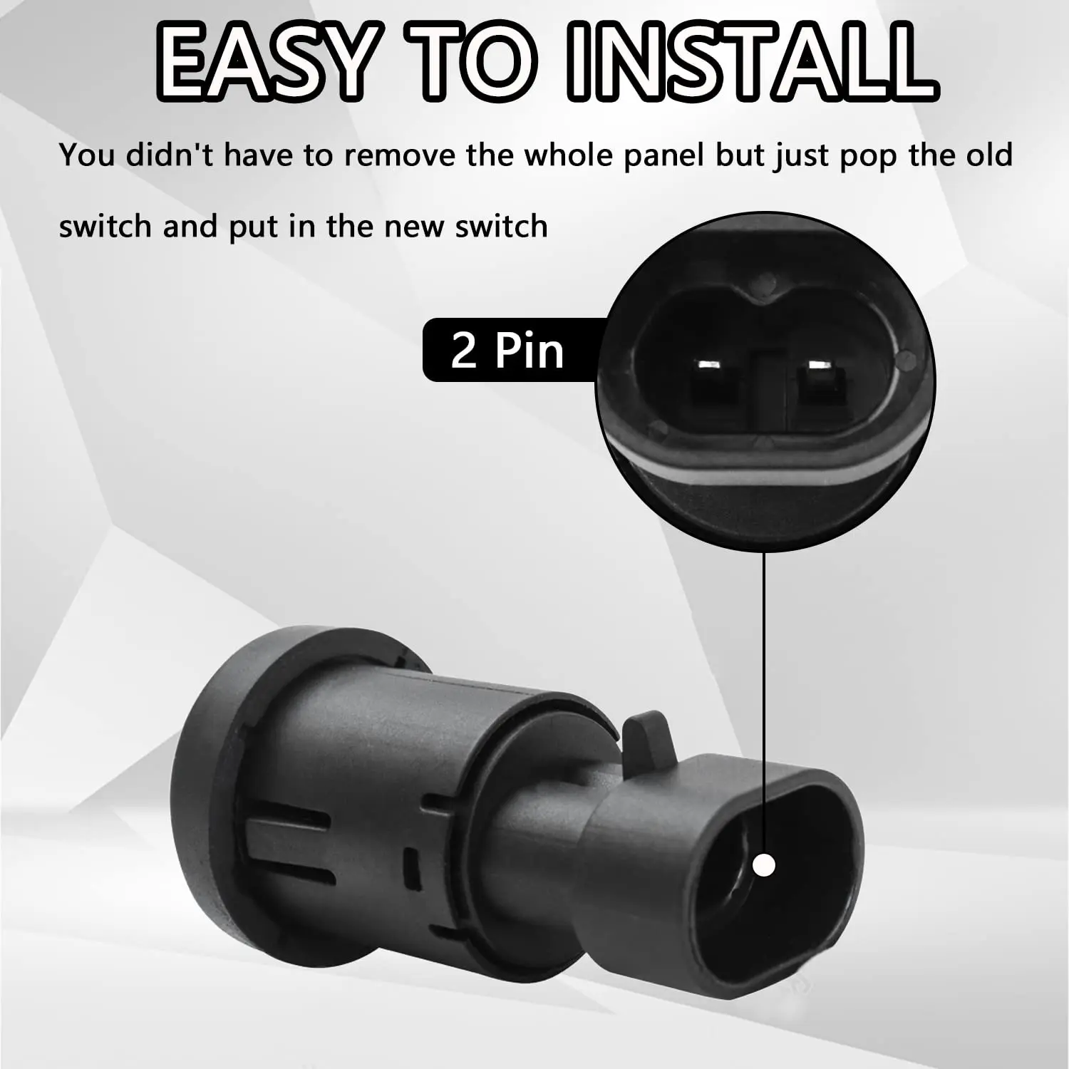 Entriegelungsschalter für Heckklappe, Fensterglas, kompatibel mit 2007–2014 Chevy Tahoe Suburban Cadillac Escalade GMC Yukon