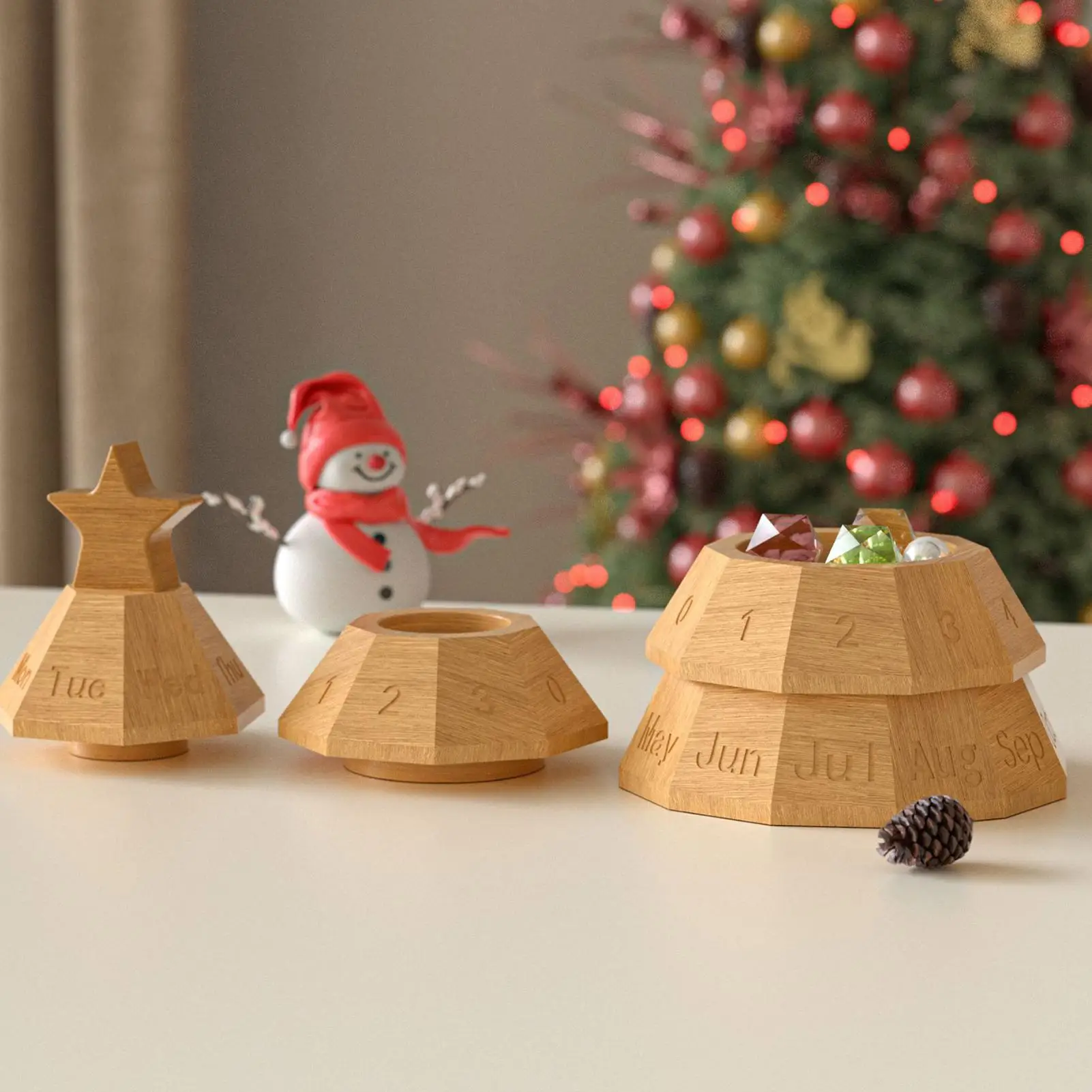 

Набор рождественских силиконовых форм для начинающих, многоразовая форма для рождественской елки, силиконовая форма для бетонной штукатурки, глины