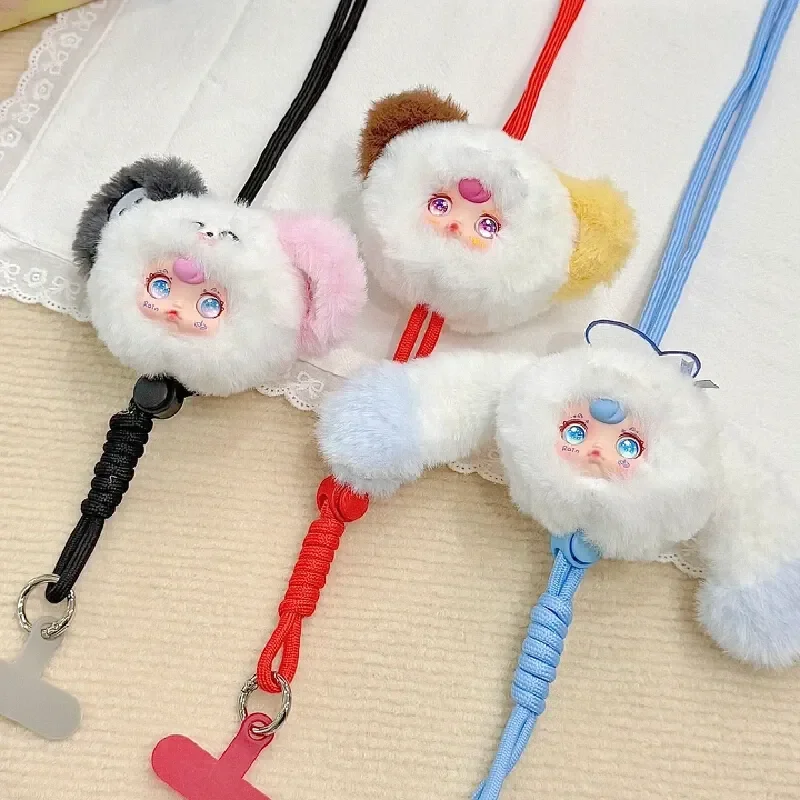 新しいユミ・スナウト・スロータイム・モバイルロープ・ブラインドボックス・トイ・フォンロープ・ぬいぐるみ・キュートな小さなウサギのドール・ペンダント・キーホルダー・ミステリーガールギフト