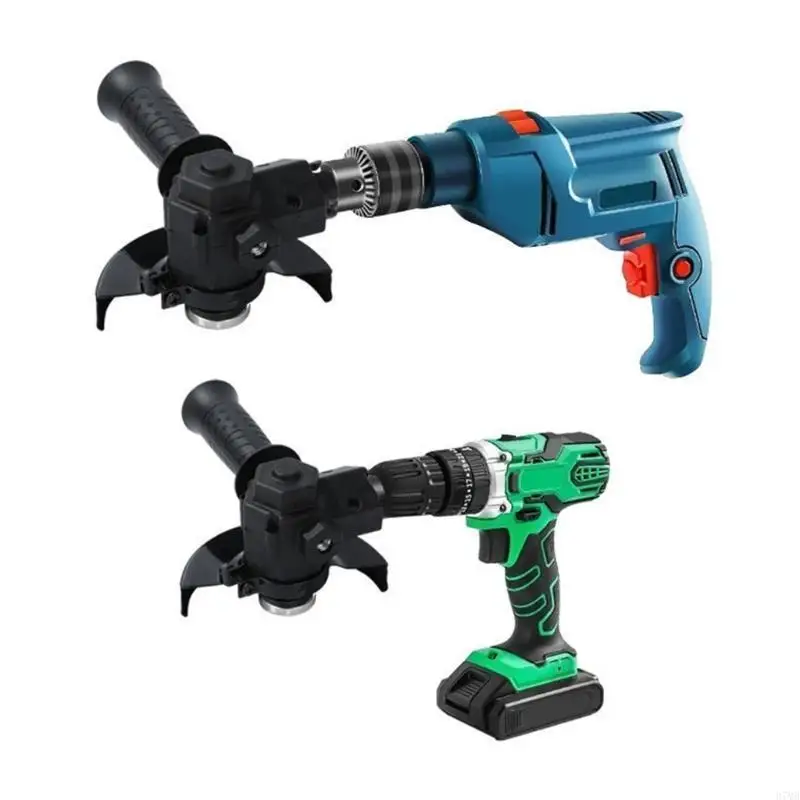 

37MB Electric Drill Converters Angles Grinders Adapter with Handle for Cuttings
