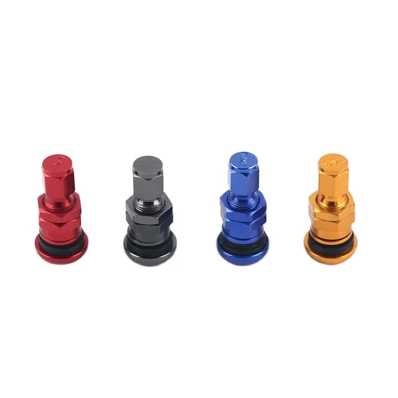 

4pcs Universal Motorcycle Car Wheel Tubeless Tire Valve Air Caps for RAYS Tire Valve Stem Aluminum Metal Air Valve Stem MS525S