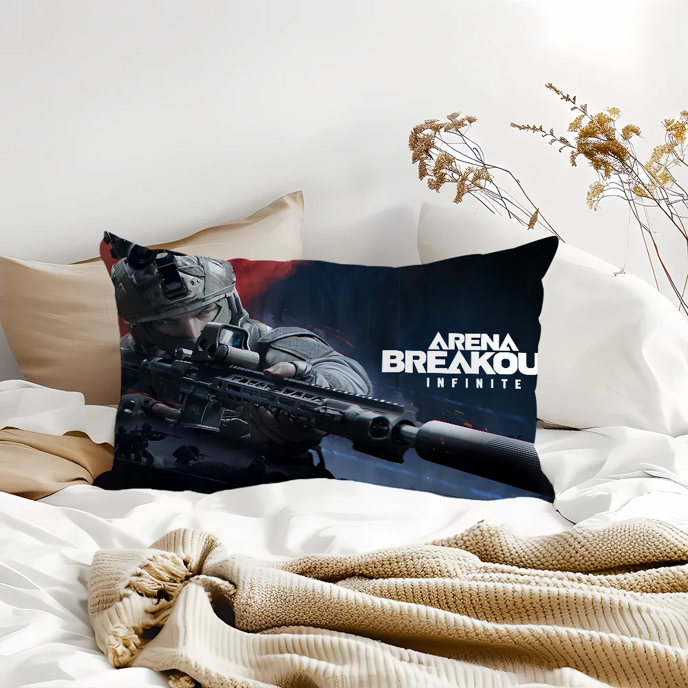 غطاء وسادة لا نهائي من Game Arena Breakout مناسب لجميع المواسم غطاء وسادة منزلي مناسب لأريكة غرفة المعيشة وغرفة النوم