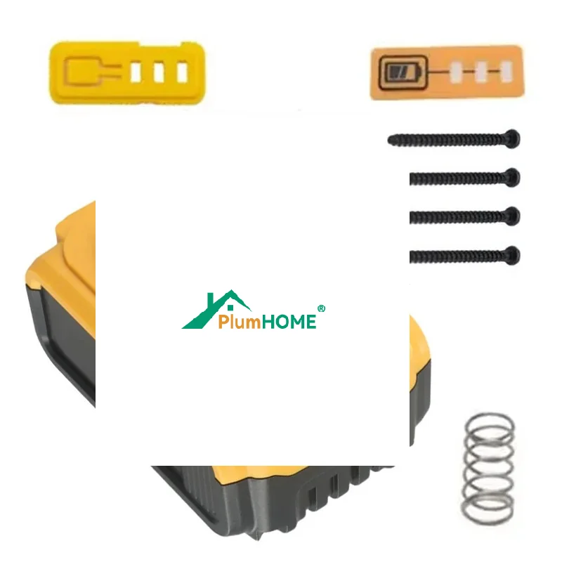 لملحقات الأدوات علبة بلاستيكية لبطارية ليثيوم أيون لـ XR 18 فولت 20 فولت DCB183 DCB203 DCB204 DCB200 أجزاء علبة الإسكان #1