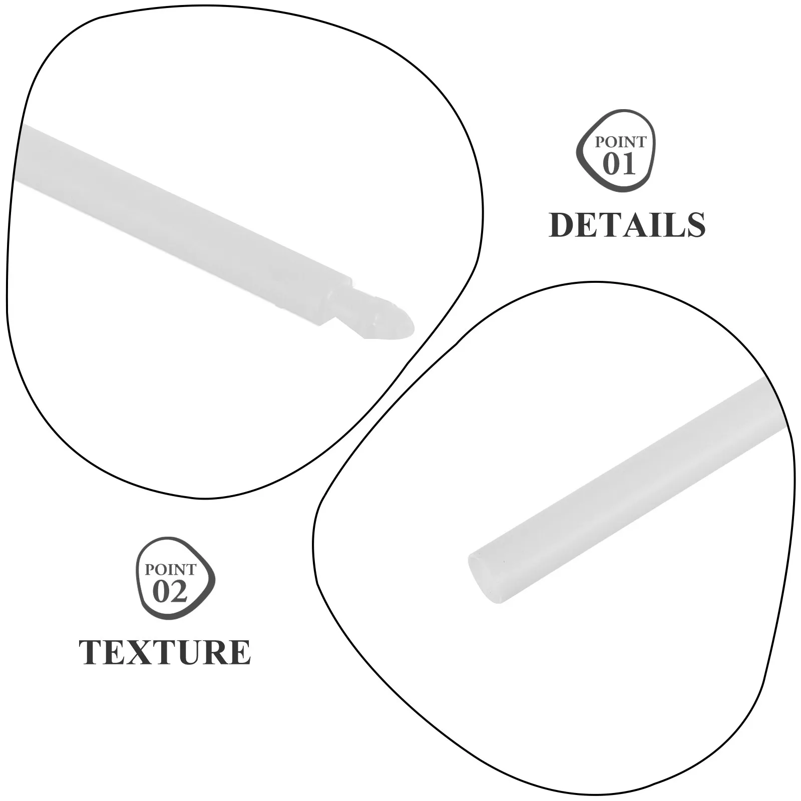 20 セットアクセサリー風車ロッド DIY 風車作成交換部品耐久性のある固体スティック屋外装飾工芸凧作り