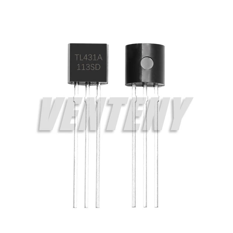 50Pcs TL431A TO92 TL431 TO-92 431 new and original IC Chipset