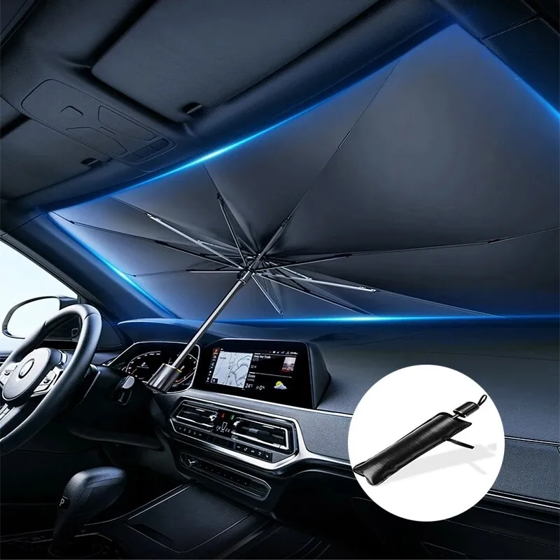 Multi Purpose Convenient Foldable Car Windshield Sunshades Interior Protechor Accessorie Part Auto Parasol Umbrella Front Covers