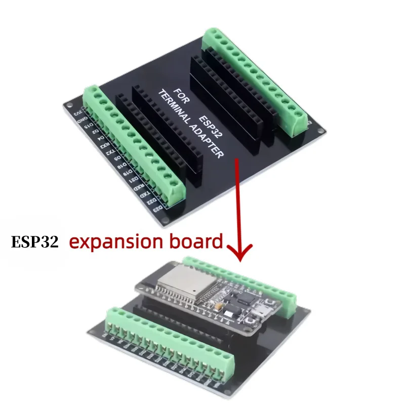 ESP-32 ESP32-WROOM-32 Development Module Wireless WiFi+Bluetooth Dual Core CP2102 CH9102 CH340 expansion board 30Pin