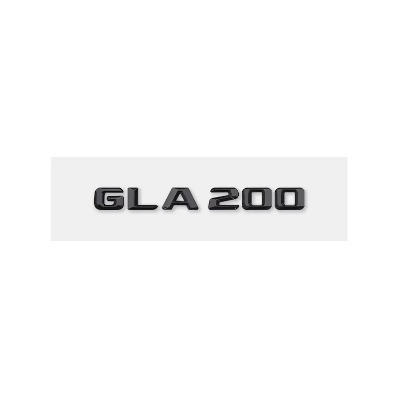 GLA35 GLA45 GLA180 GLA200 GLA250 رسالة سيارة ملصق لمرسيدس بنز GLA فئة تجديد التمهيد الخلفي شعار الجذع الإزاحة التسمية