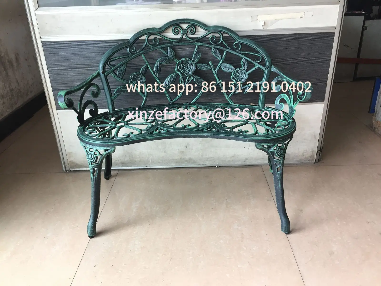 تخصيص فناء شرفة حديقة الترفيه يلقي مقعد الألومنيوم في الهواء الطلق سبائك الألومنيوم الأوروبي الإبداعية كرسي راحة واحد