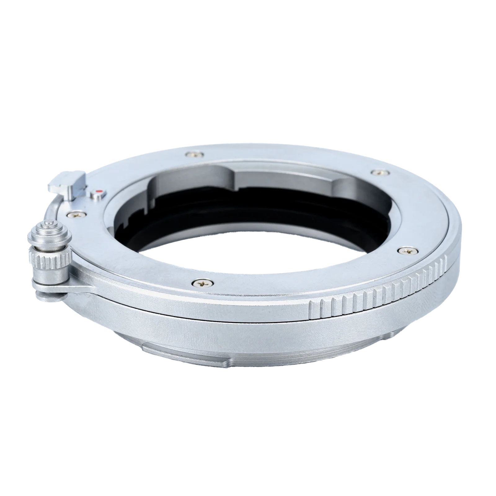 Lens Adapter Helicoid Leica M Lens to Leica L SL CL Macro Focu cameras accessories Made of brass and aluminum Silver