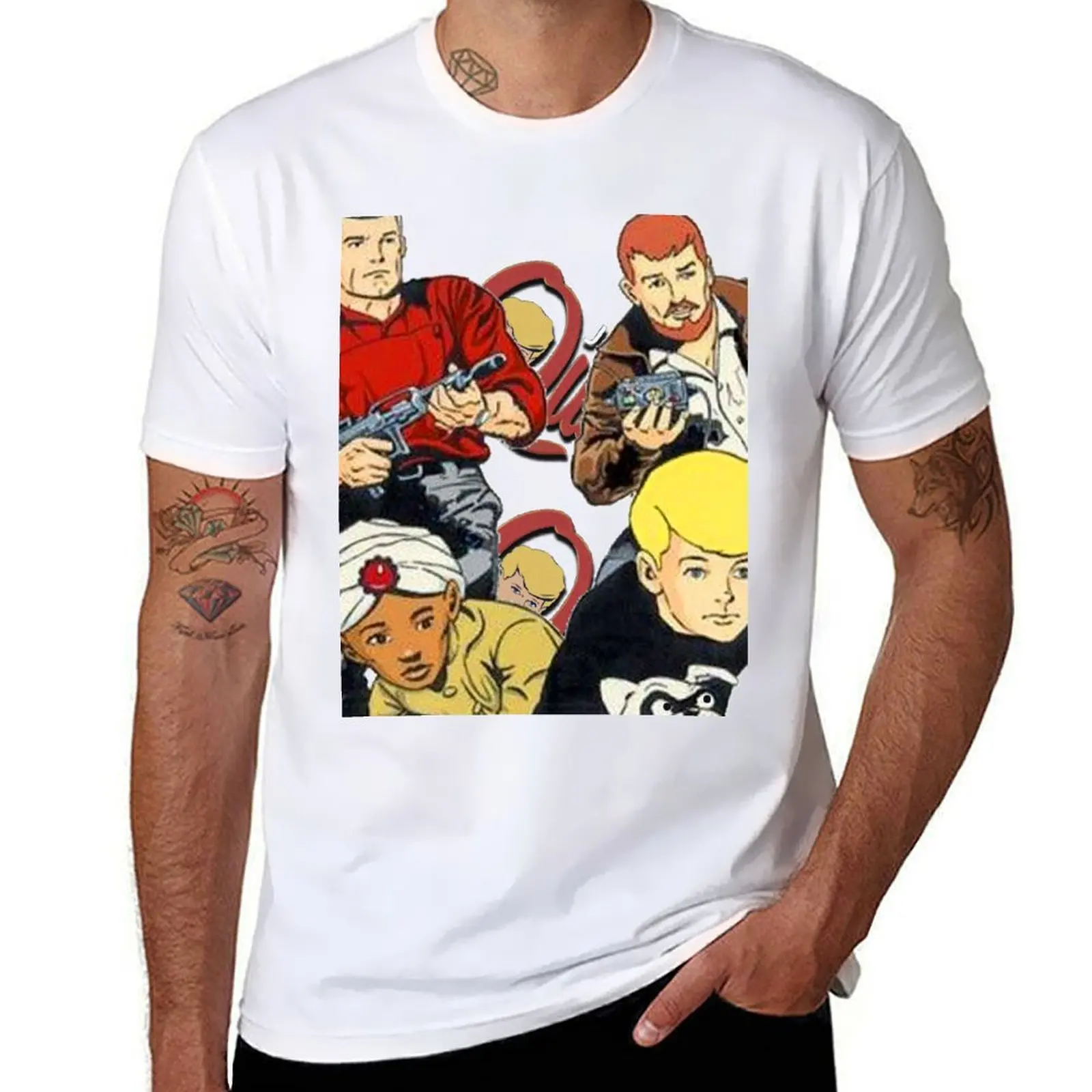 

Jonny Quest T-Shirt t shirts for man cotton funny t shirts dark humor anime t shirts oversize T-shirt