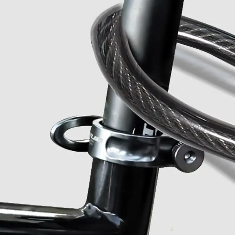 Anti-Theft Cable with Looped Ends Anti-Theft Security Cable Double Loop End Lightweight Sturdy Bikes Lock Cable for Bicycles