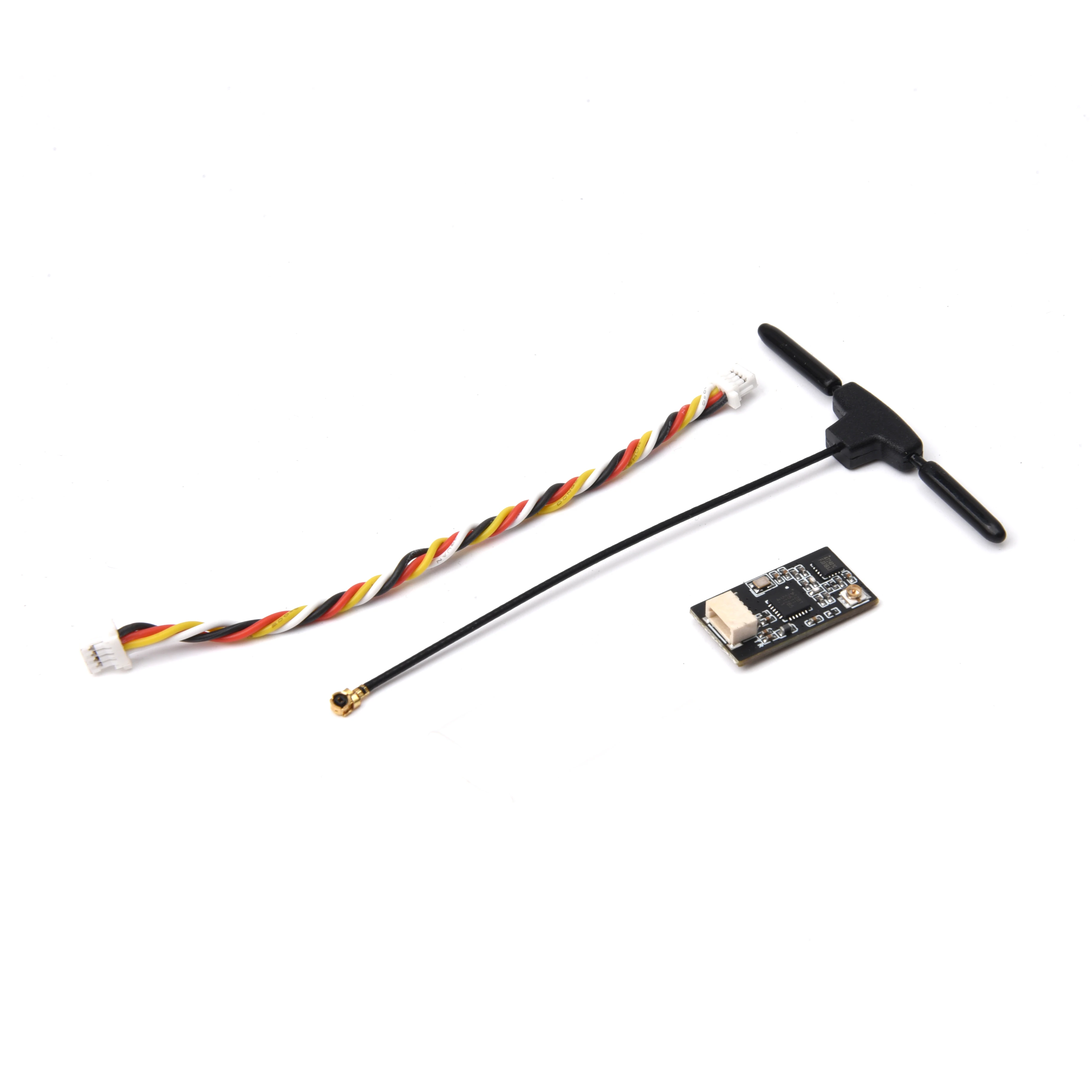 ELRS Nano-Empfänger ExpressLRS 2.4G Nano-RX-Empfänger mit T-Typ-Antenne, unterstützt WLAN-Upgrade für RC FPV Langstrecken-Renndrohnen