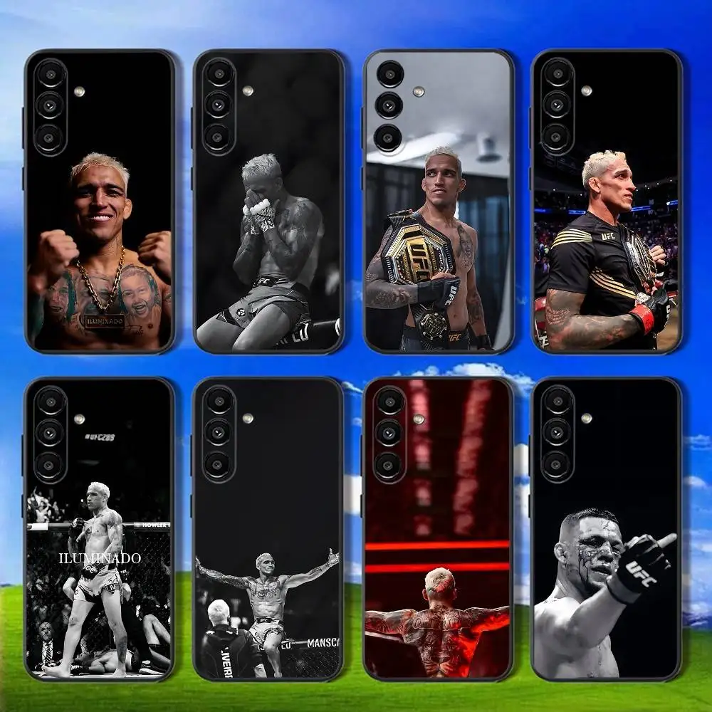 

Charles Oliveira Do Bronx Phone Case For Samsung Galaxy A13,A21s,A22,A31,A32,A52,A53,A71,A80,Soft Black Shell