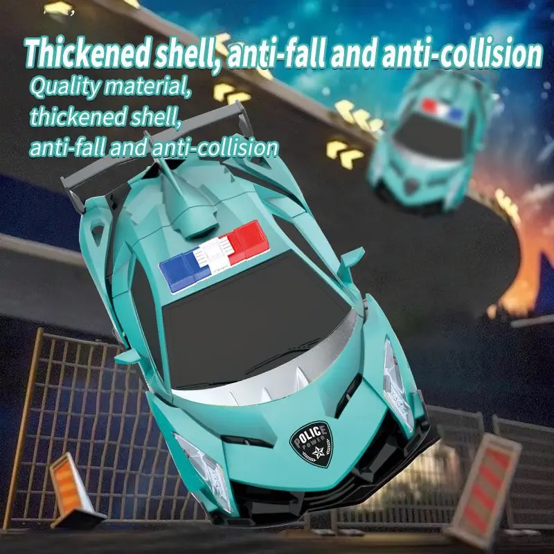 New 2.4G wireless remote control drifting car sound and light music multiplayer racing anti fall racing toy