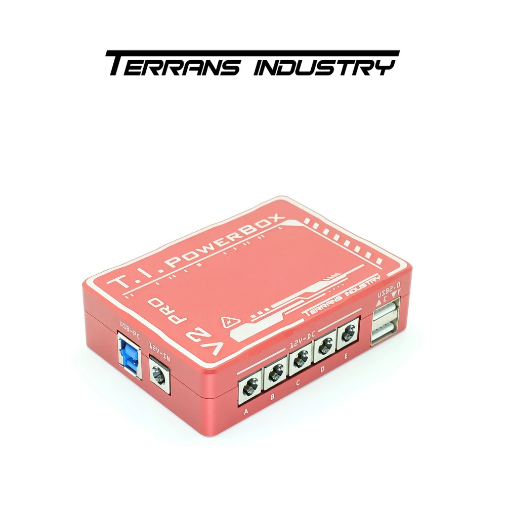 Terrans Industry PowerBoxPro V2 Photography Accessories ASCOM/INDI Power Management Box USB3.0/2.0/DC Hot-Swappable