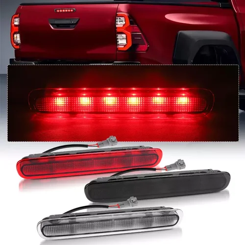 Luz de freno de coche para Toyota HILUX Vigo 2005 2006 2007 2008 2009 2010 2011 2012 2013 2014 accesorios de tercera lámpara de parada de montaje alto