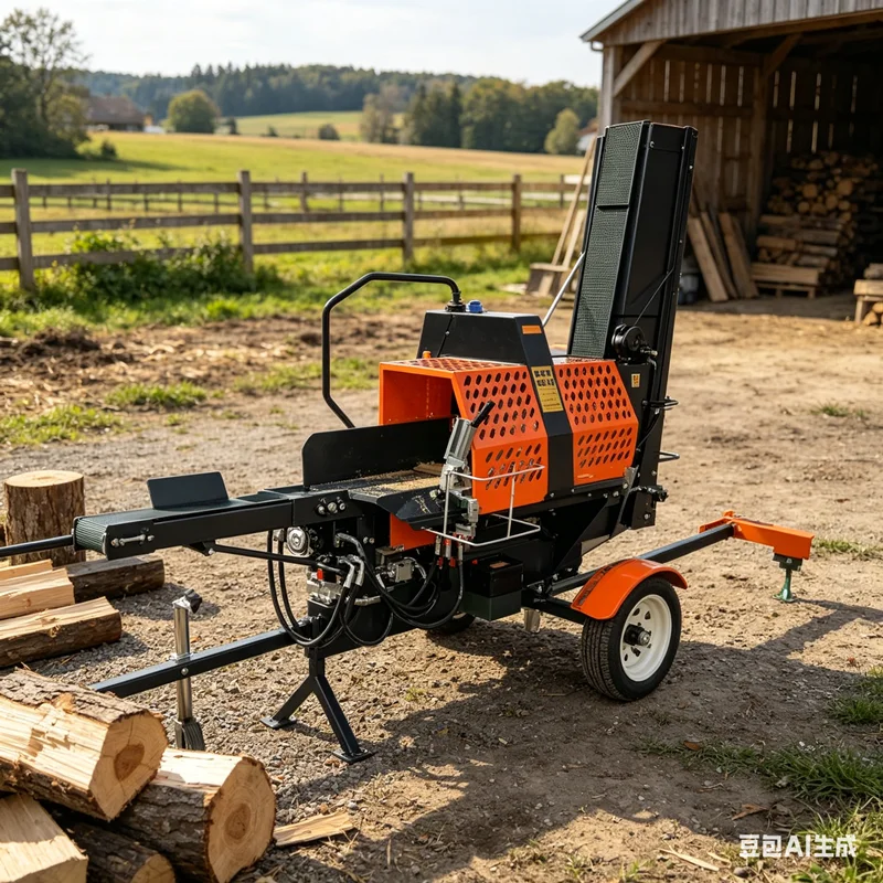 

YG Customized RM500 JOY Stick Wood Processor / Firewood Processor / 30 Ton Wood Splitter Machine Hydraulic