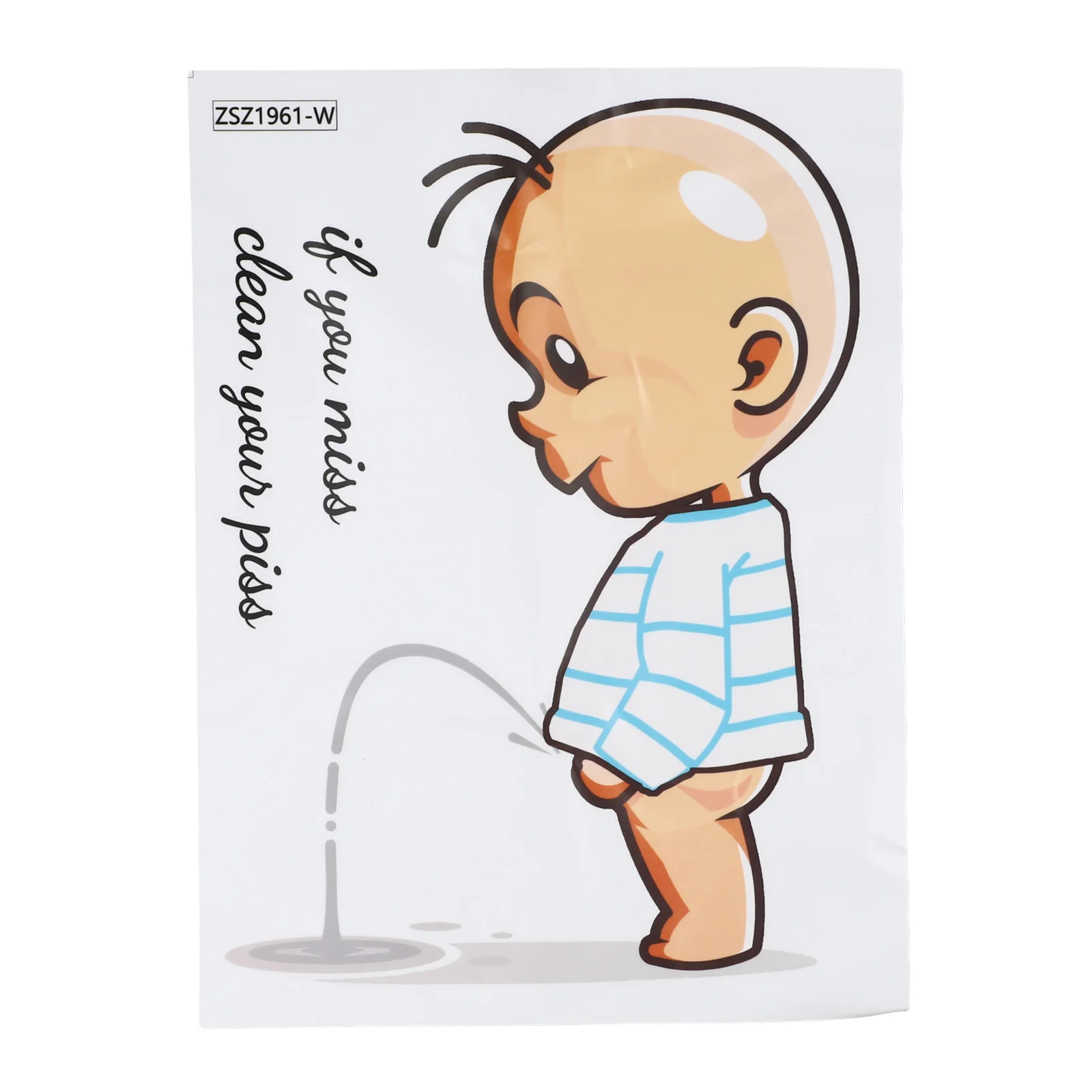 Cartoon Sticker Type Toilet Label Toilet Sticker Stickers Cartoon Sticker Lid Stickers Toilet Stickers Cartoon Patterns