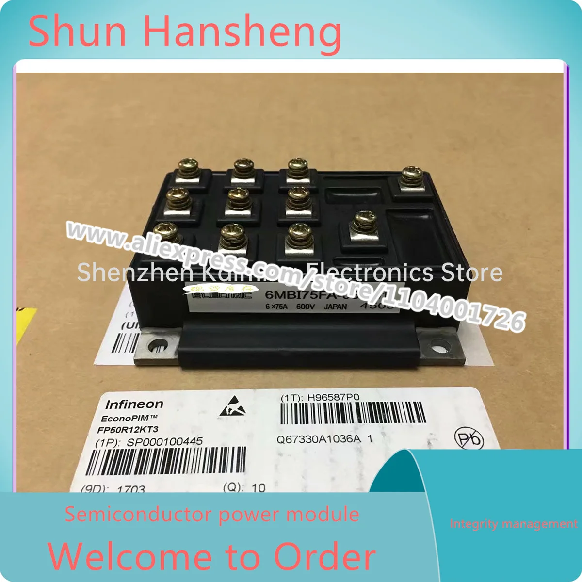 

6MBI75FA-060-01 6MBI50FA-060-01 6MBI100FC-060-01 6MBI30FA-060-01 NEW MDOULE