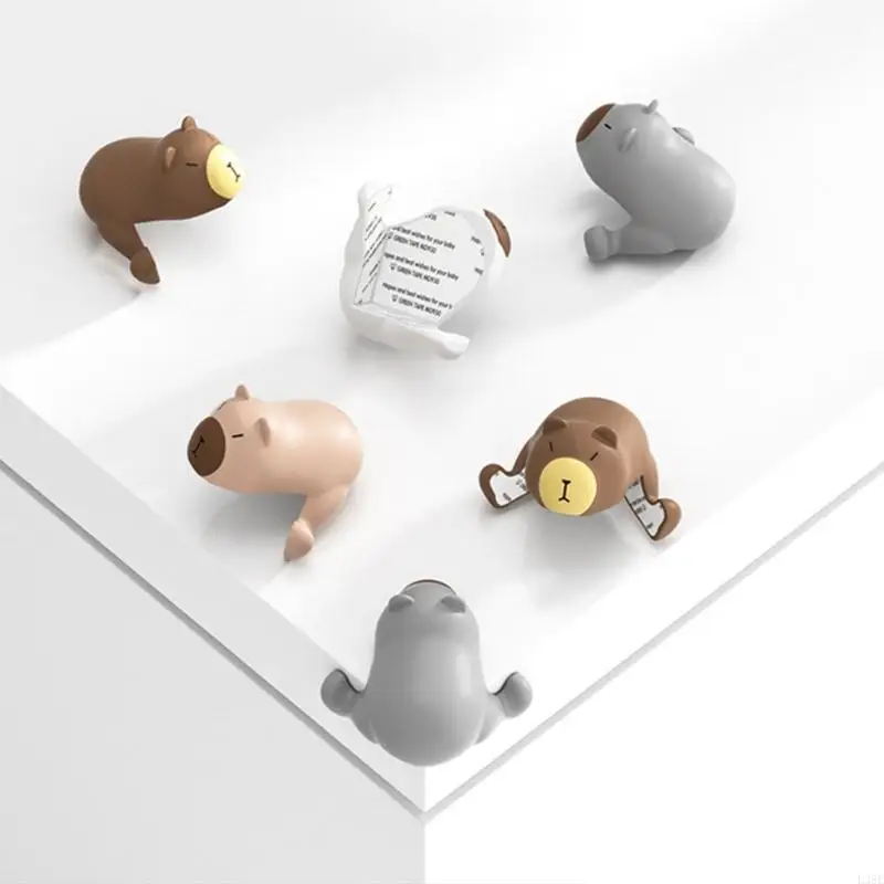 

L38E Furniture Edges Safe Bumper Silicone Protectors Baby Proofing Corner Guards for Baby Proofing sharps Corners & Edges