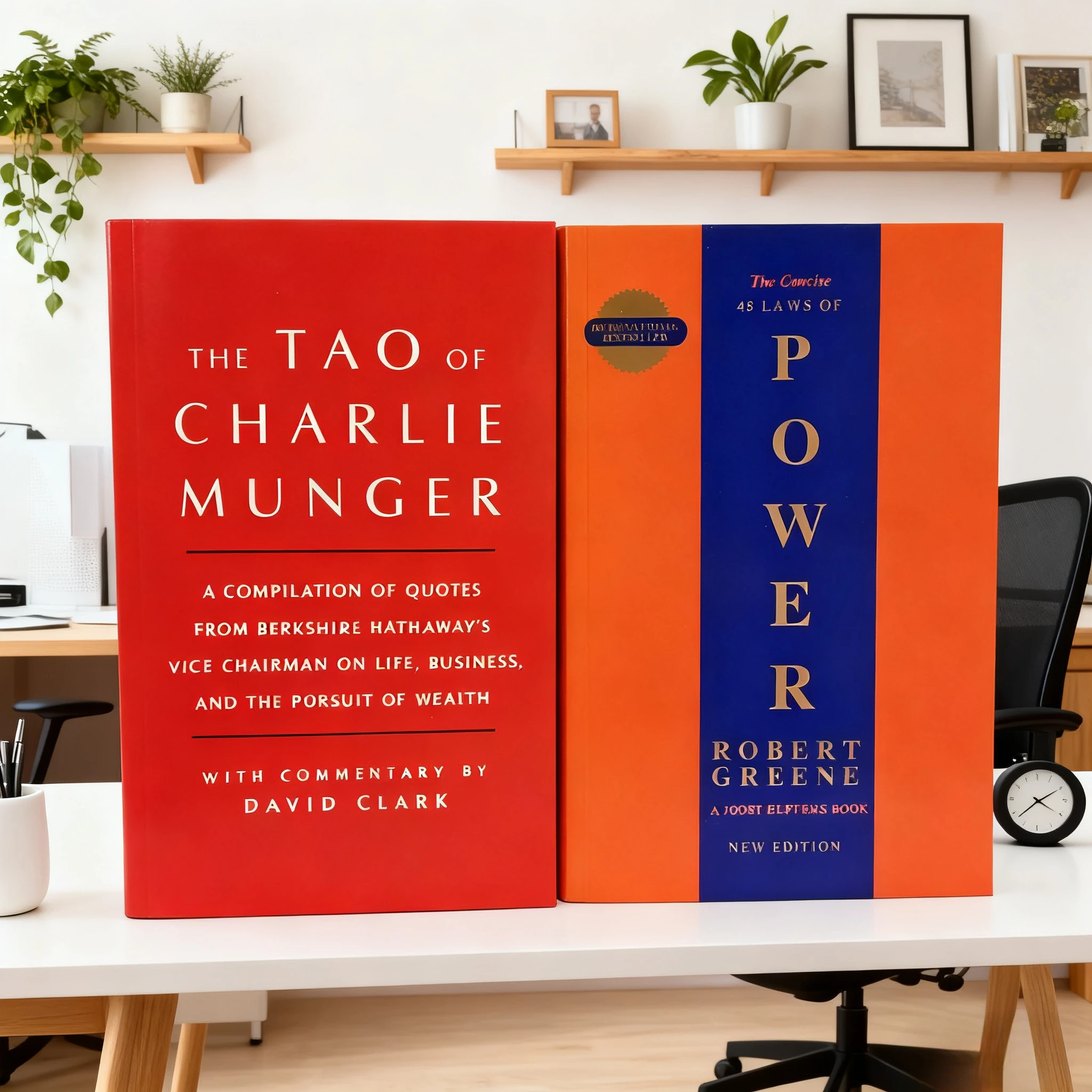 《قانون القوة الموجزة 48》+ 《تاو تشارلي مونجر》القانون الأساسي لعبة الطاقة فلسفة الاستثمار يلقي طريقة التفكير