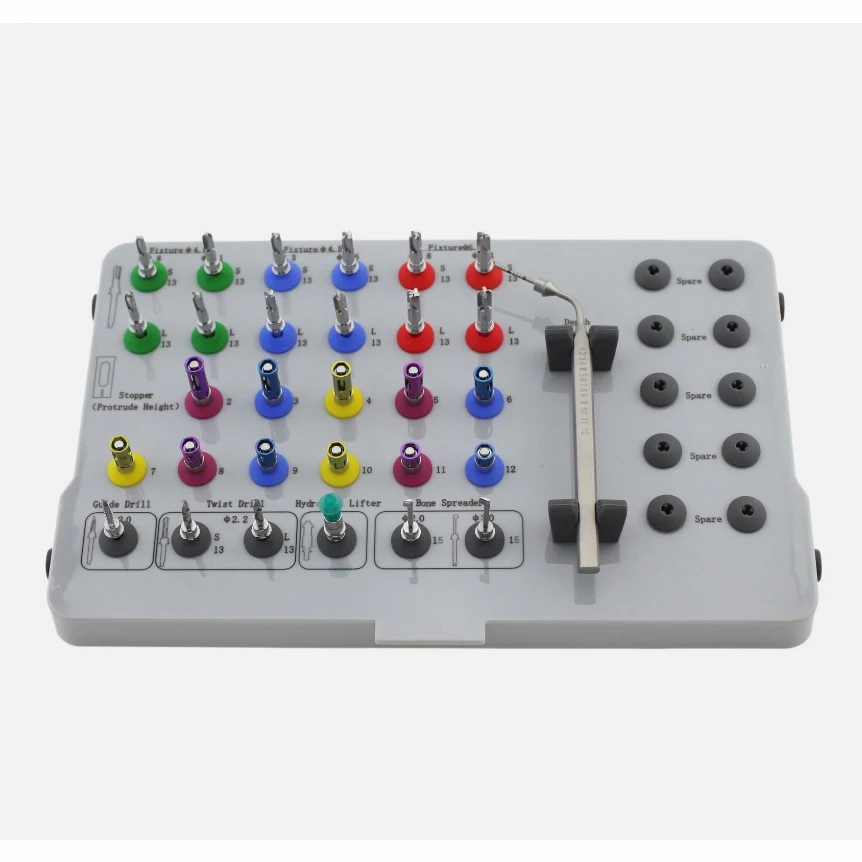 Hydraulic Sinus Lift Internal Kit for Osstem CASKIT Compatible Instrument Set for Dental Implant Surgery