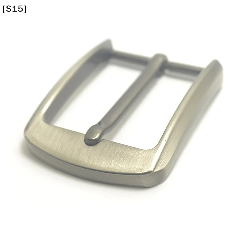 35 mm Zinc Alloy Men's Casual Belt Buckle End Bar Heel Buckle Single Pin Buckle[S15][S15]