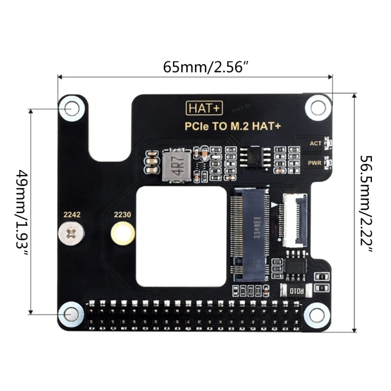 Scheda adattatori estensione superiore M.2 2280 PCIe per NVMe per 5