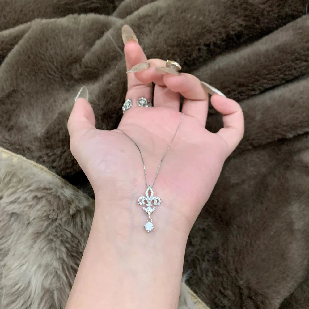 1カラット モアサナイト ネックレス 女性用 結婚式用 高級ジュエリー 証明書付き 925スターリングシルバーネックレス