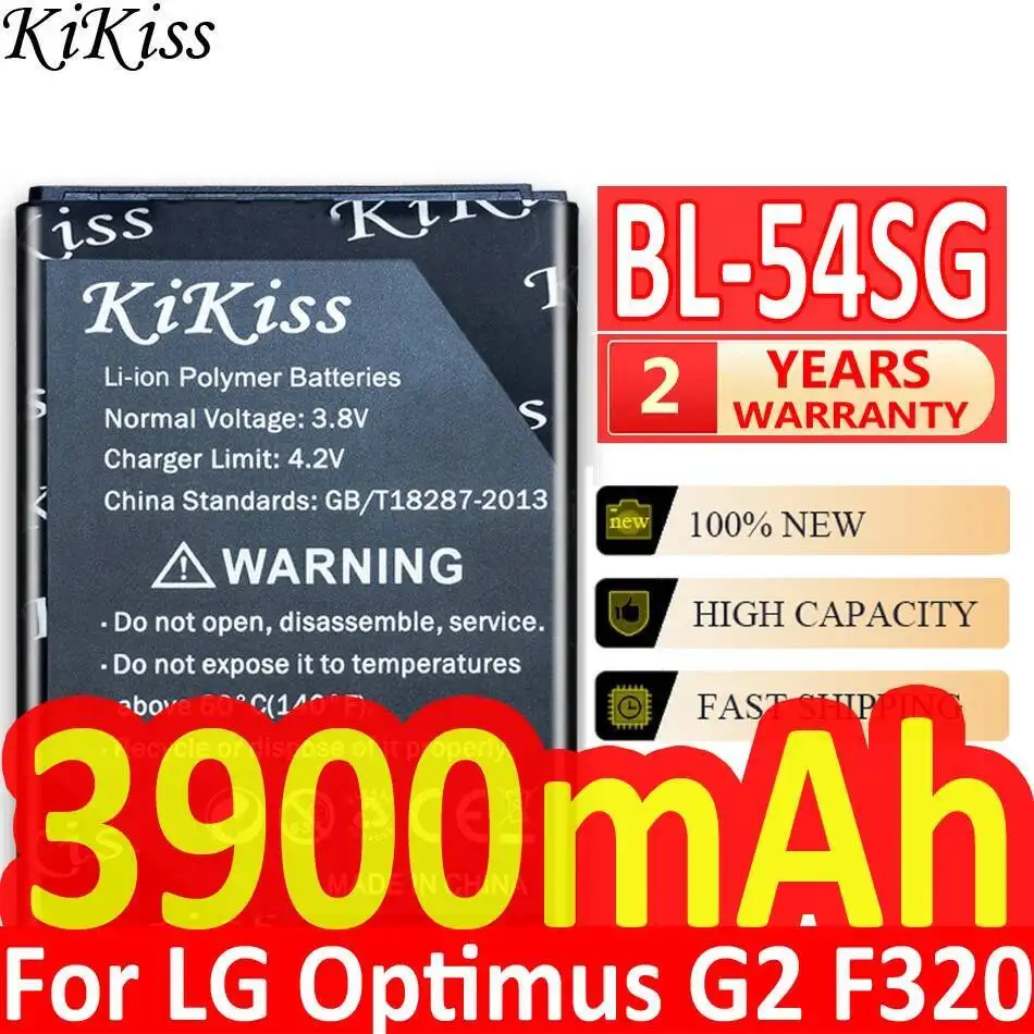 

Long Lasting Mobile Phone Battery BL-54SG For LG Optimus G2 F320 F320L F320S F320K 3900Mah