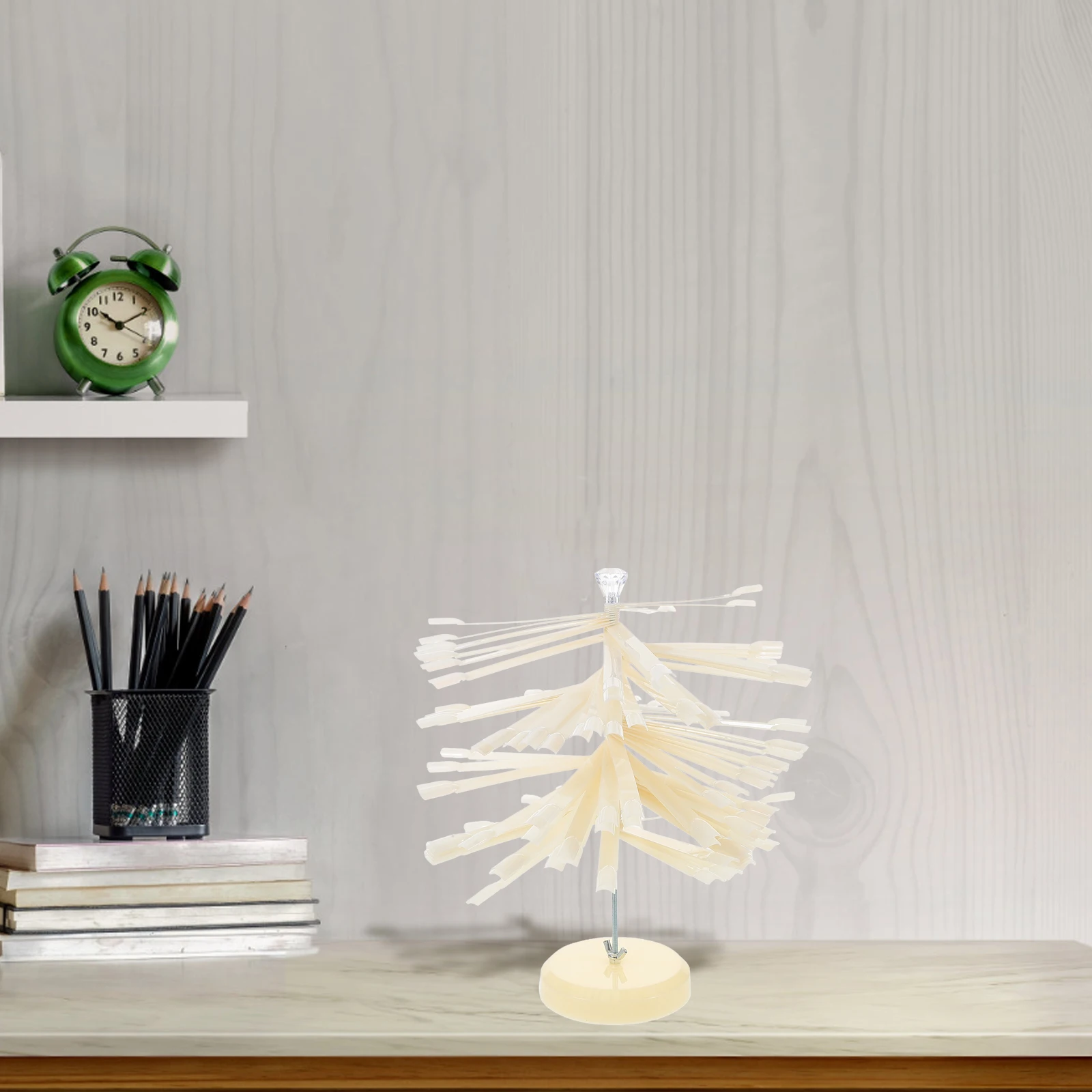 컬러 디스플레이 보드 부채꼴 회전 선반, 살롱 DIY 젤 폴리쉬 연습용, 내구성 있는 휴대용 네일 팁 차트 랙