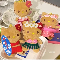 子供のためのハローキティキーホルダー,限定版,ぬいぐるみペンダント,おもちゃ,クリスマスプレゼント