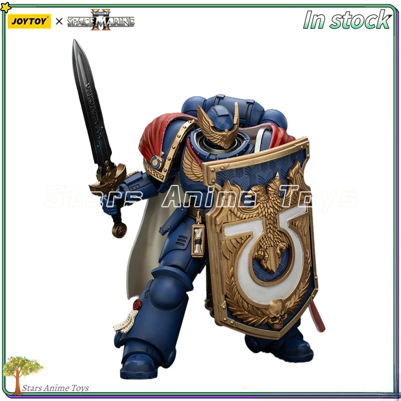

1/18 Action Fique JOYTOY Warhammer 40000 Ultramarines Victrix Honour Guard with Storm Shield and Power Sword Original Model Toys