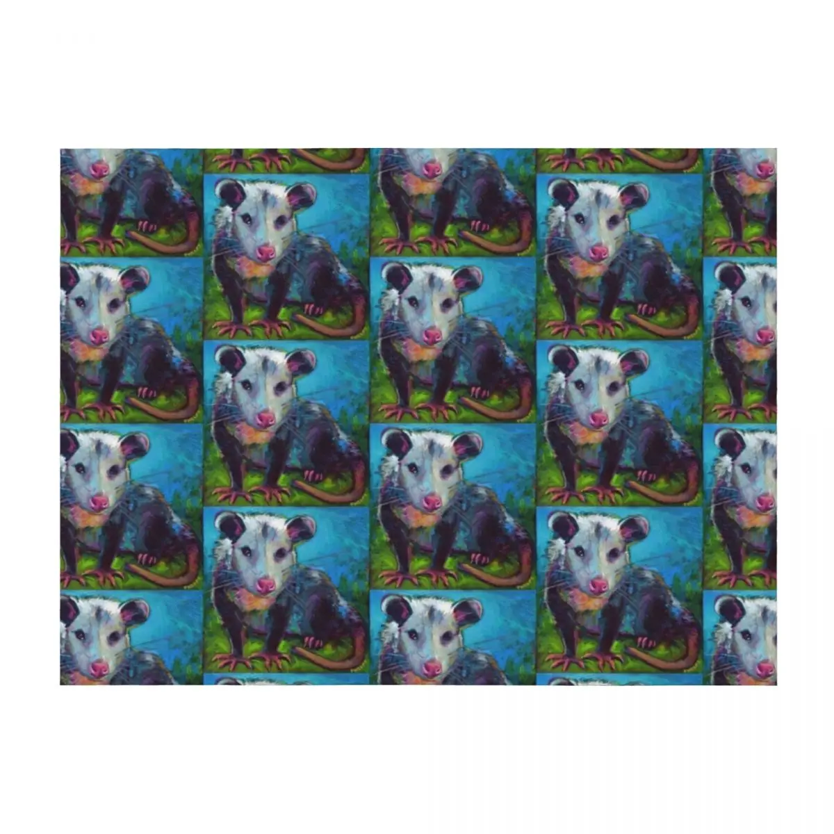 

Beethoven the OPOSSUM by Robert Phelps Throw Blanket Hairys Luxury Thicken anime Blankets