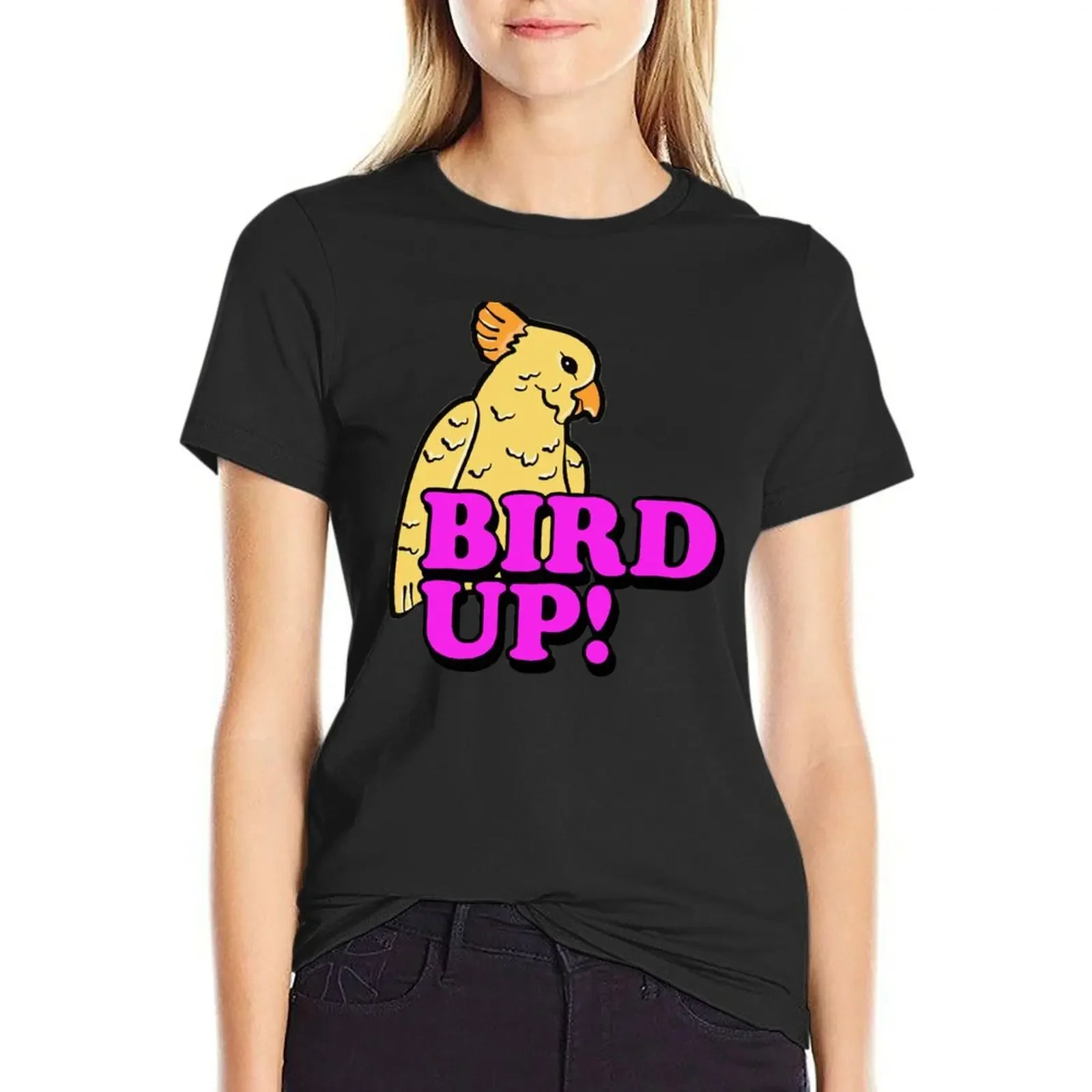

Bird Up T-Shirt anime clothes anime Blouse t-shirts for Women pack
