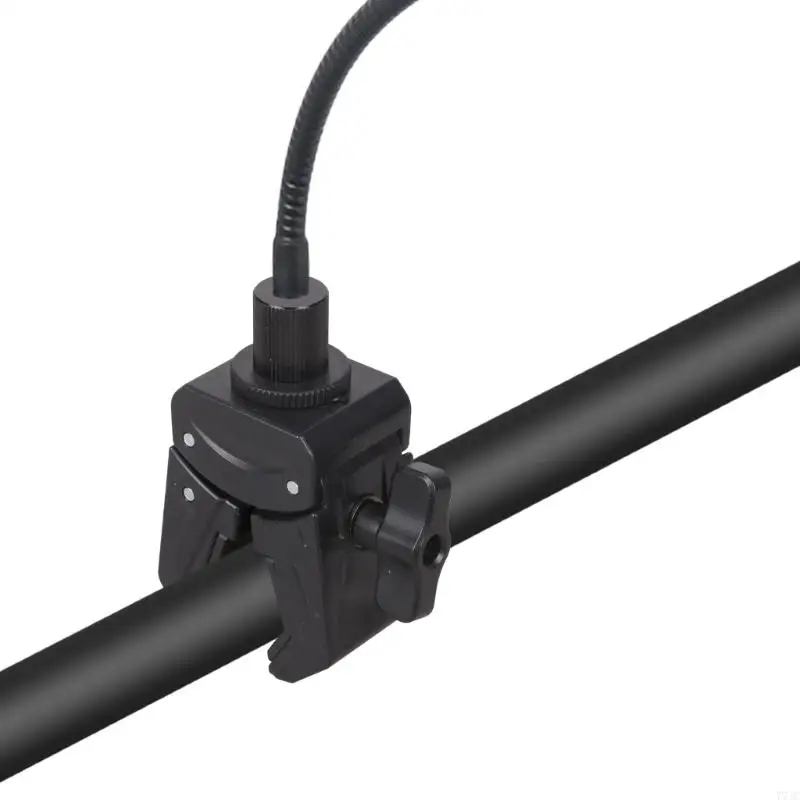 Universal 1/4In Thread Adapter Clamp For Camera Tripod Mount Up To 45mm Pipe 77JC