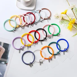 Universal Hanging Ring fore Mobile Phone Soft Silicone Lanyard Strap Anti-Lost Bracelet for iPhone Xiaomi Samsung Keychain