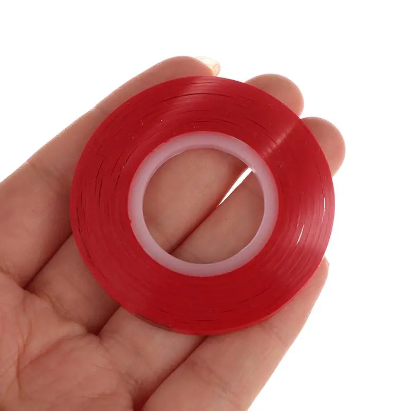 1PCS 33M/1299.21in Red 1/8″ Cassette Splicing Tape Recorder Leader Tape Joint Replacement Base Special Tape