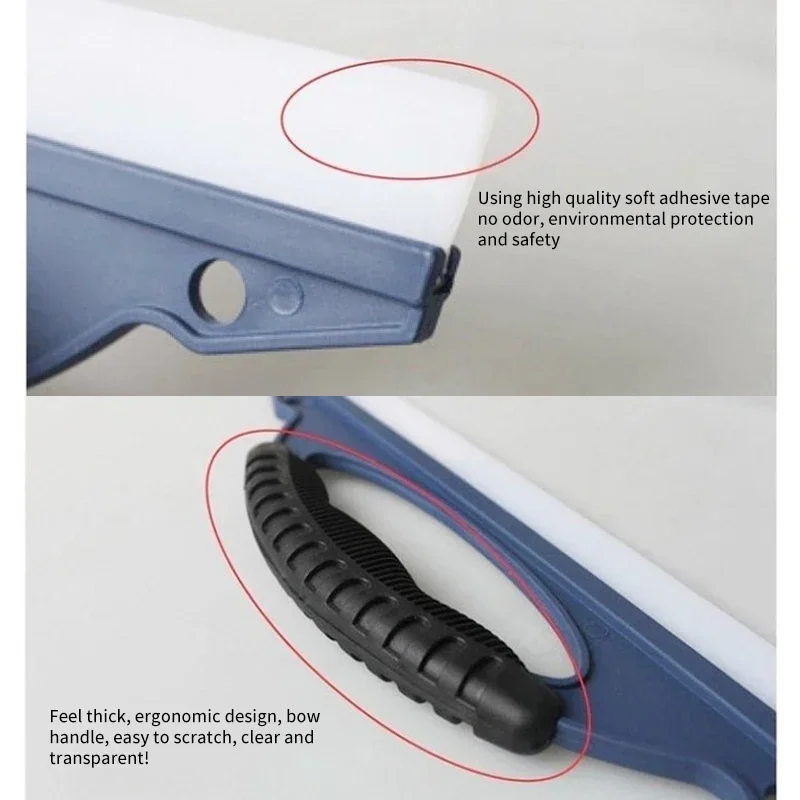 Essuie-glace en Gel de silice, essuie-glace en Silicone pour vitres de voiture, lame de grattoir à eau à séchage rapide pour le nettoyage sans traces ‌   Accessoires automobiles