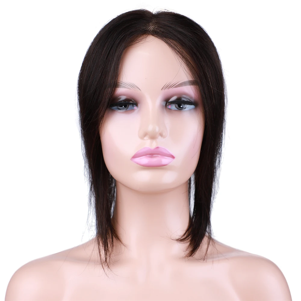 Рисунок 4 - Короткий прямой топпер из натуральных волос для женщин