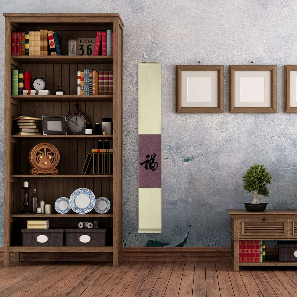 

2Pcs Chinese Calligraphy Xuan Paper Blank Writing Scroll for Calligraphy Painting Brush Ink Art Supplies Blank Scroll