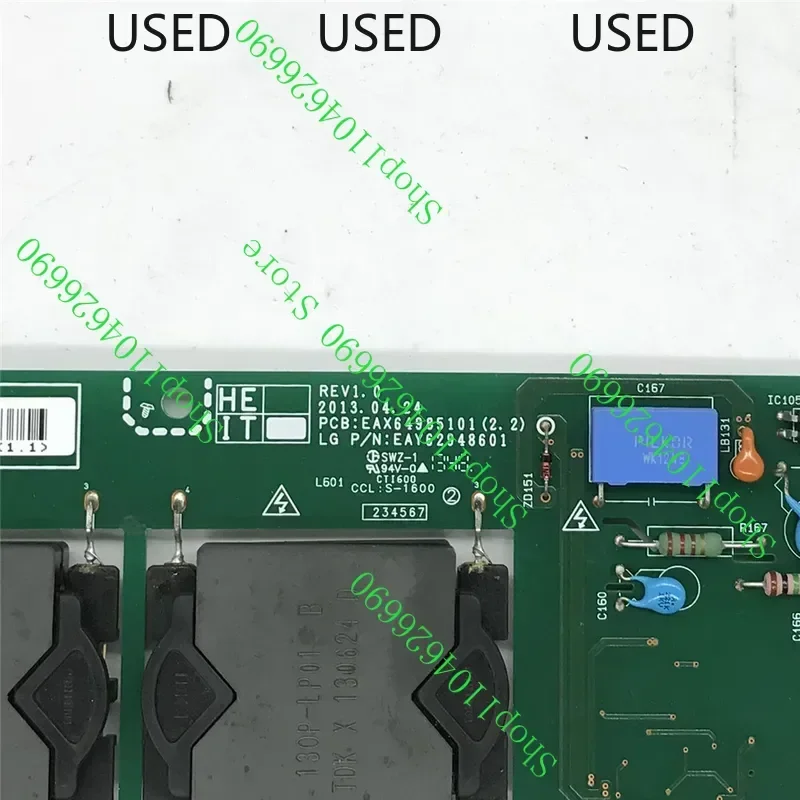 Tarjeta de suministro PJTH TCON usada para EAX64985101 EAY62948601 para TV LGP4755-130P 55EA9700-CA 55EA9800-CA