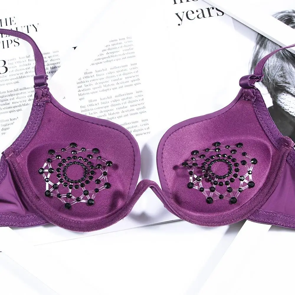 

Bra Breast Petals Chest Paste Lingerie Pasties Bras Invisible Breast Bra Pad Nipple Cover Breasts Stickers Rhinestone Nipple