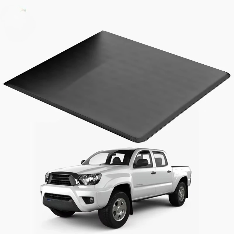 

AQTA Load Bed Cover Vinyl Soft Roll up Tonneau Cover for 2005-2015 Tacoma Fleetside 5' Bed 60" Truck Bed Cover