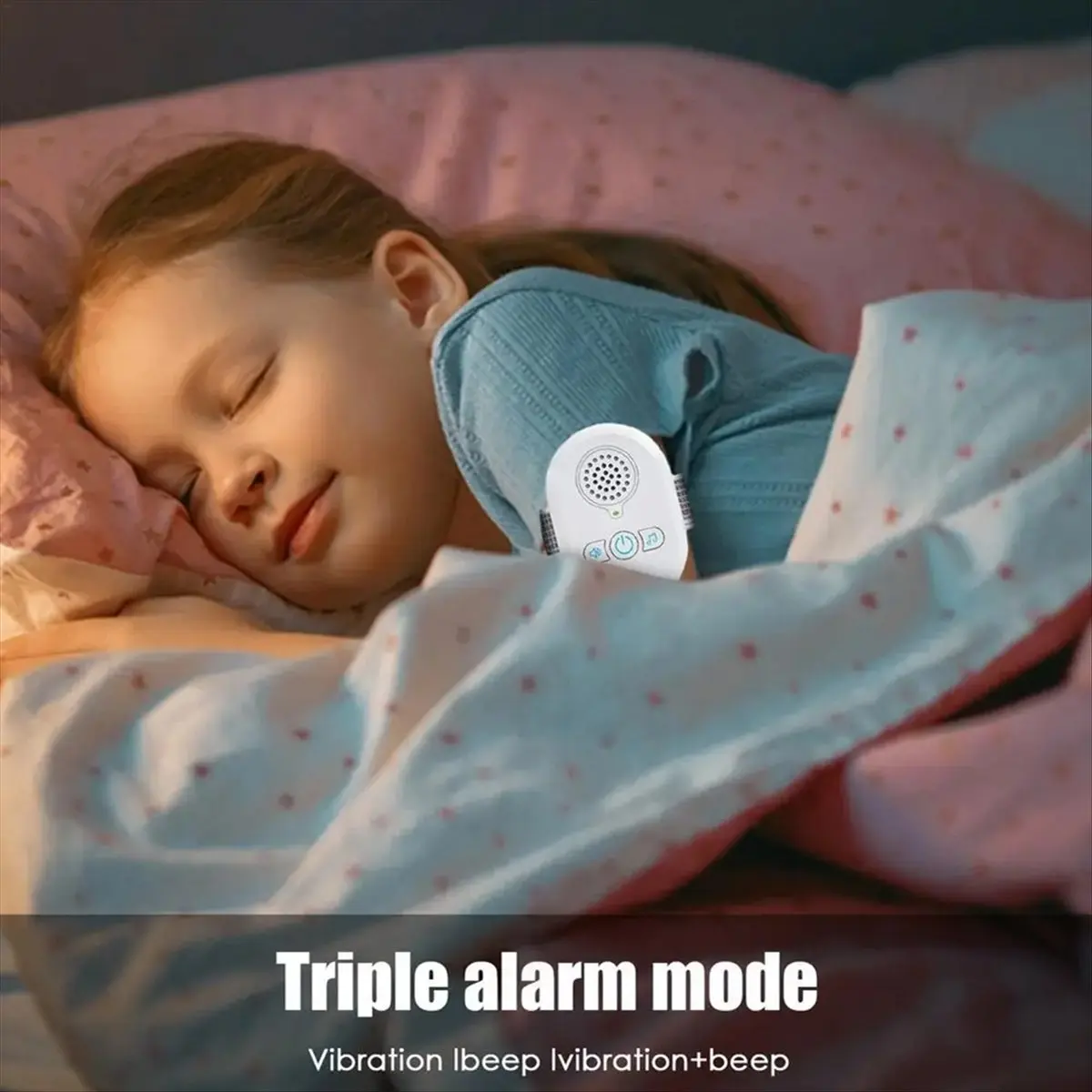 Bedwetting Sensor Potty Training for Children with Loud Sound & Vibration Children Pee Alarm Bedwetting Monitor Sensor