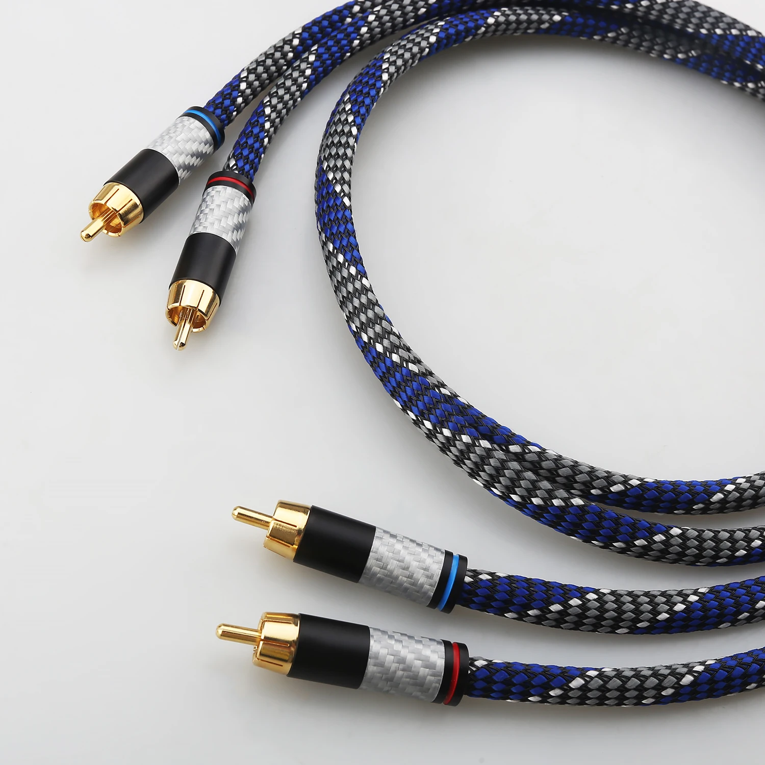 Audiocrast A53 HiFi Stereo 2RCA to 2RCA OFC Cable